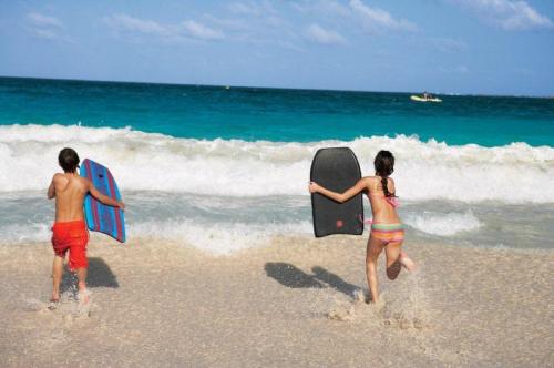 青い海のカリブ海!