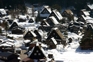 合掌集落ズーム