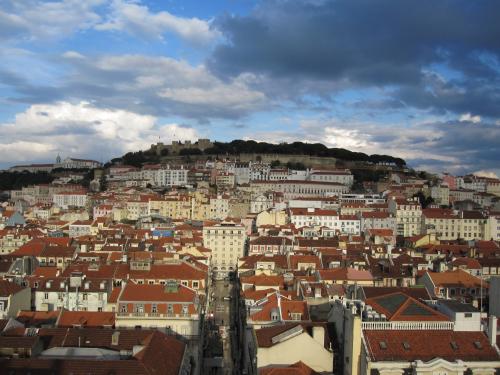 エレベーター頂上からの景色１