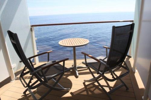 客室はバルコニー付がお気に入り