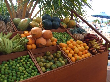 マウントラビニアホテルのフルーツ