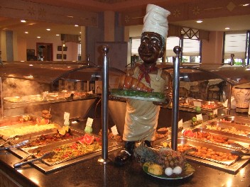 ホテルは基本オールインクルーシブ