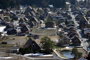 合掌集落の全景