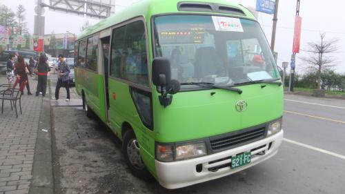 嘉義発阿里山行き公共バス