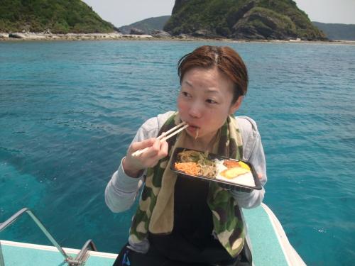 船上ランチは激うま