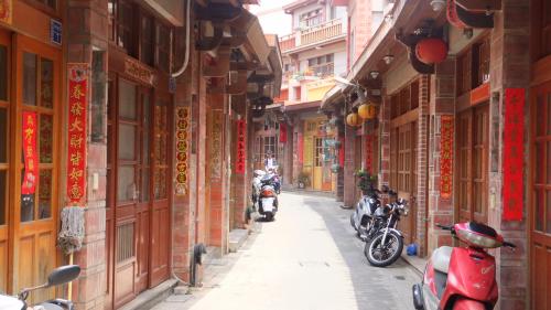 馬公市に残る老街は観光スポット