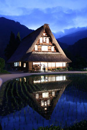 「四季の五箇山 春の宵」