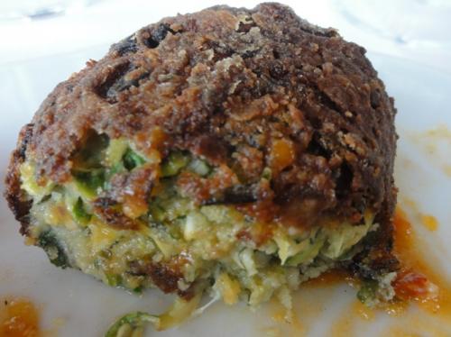 ズッキーニのコロッケ