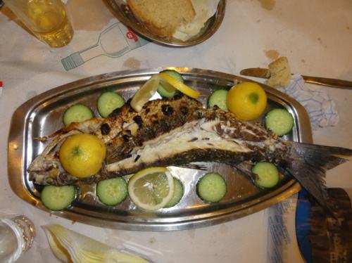 パトモスの新鮮焼き魚