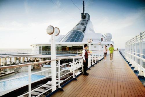 ゆったりとした船上ライフ