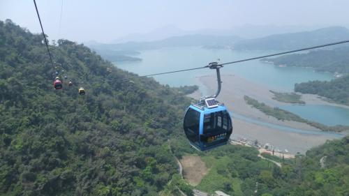 空中から見る日月潭