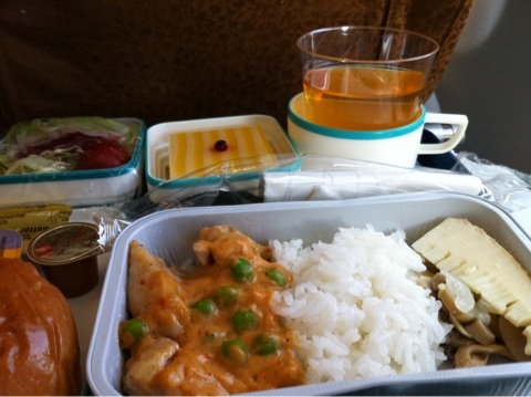 ガルーダ航空 機内の過ごし方