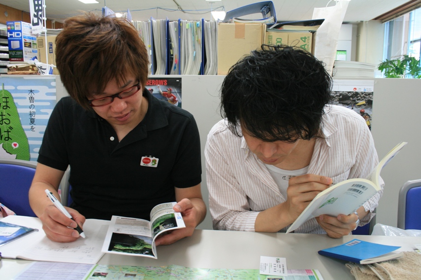 「こてつ」長野県の観光地を勉強中!002