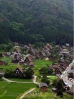 今日の白川郷合掌集落