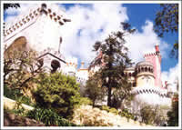 田園、シントラのお城  １