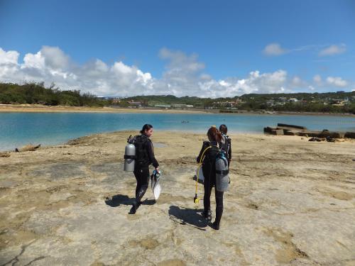 これからダイブ