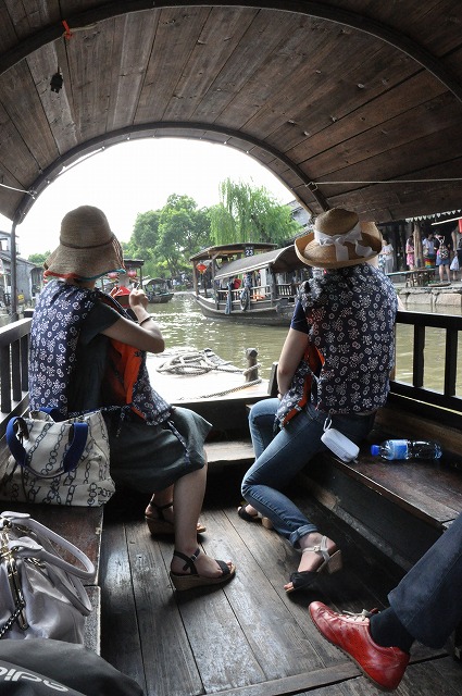 西塘手漕ぎ遊覧船４