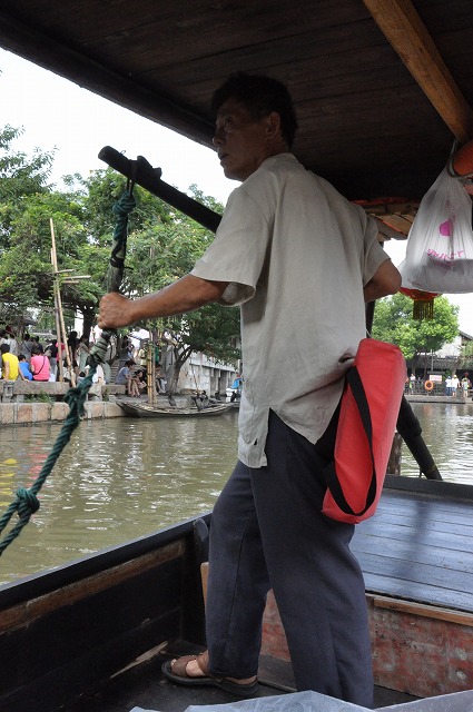 西塘手漕ぎ遊覧船６