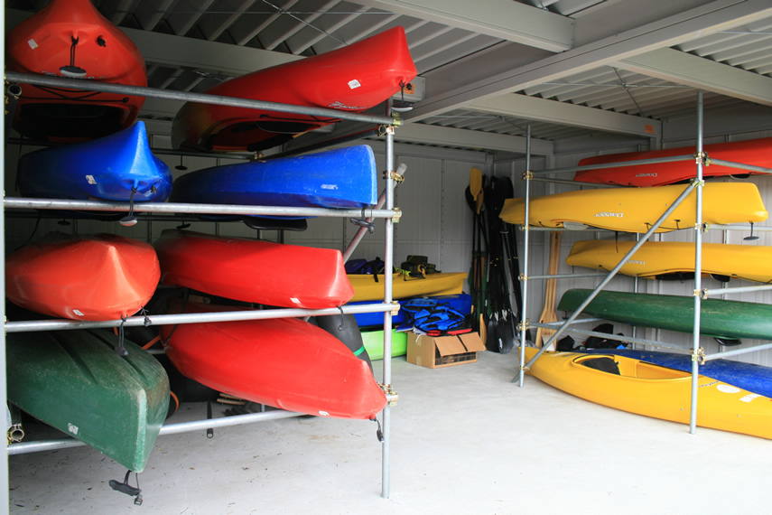 奥木曽湖でカヌーチャレンジ!023