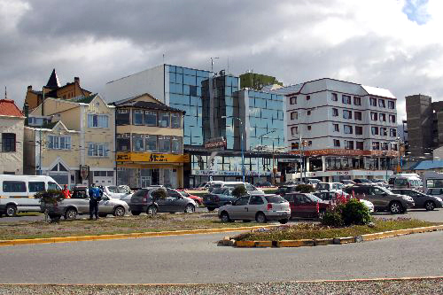 ウスワイアの海岸沿い