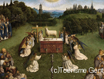 祭壇画「神秘の子羊」