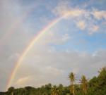 グアムのきれいな夕焼け