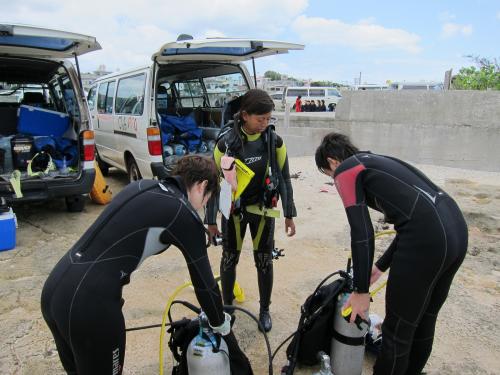 セッティング!!