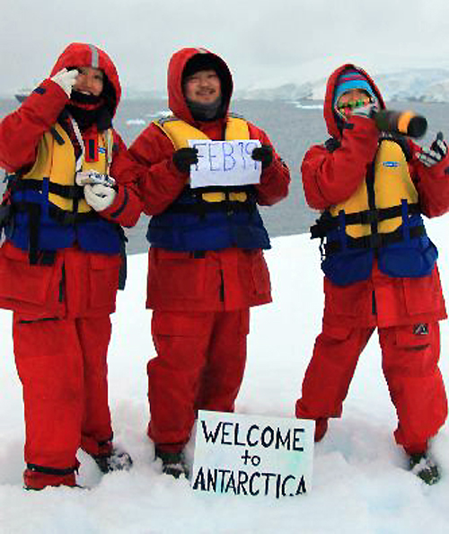ポータルポイント 記念撮影