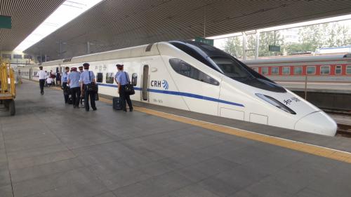 太原まで高鉄で3.5時間の乗車