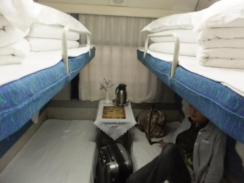 １等寝台はコンパートメント