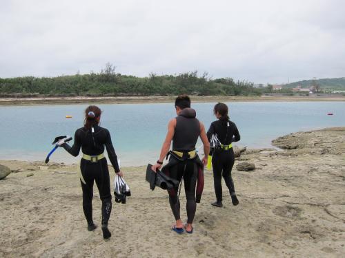 スノーケリングへGO