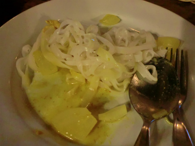 プレーンヌードル + カレー