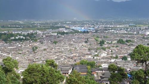 獅子山公園の万古楼から