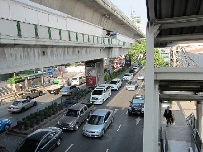 スクンビット方面のようす