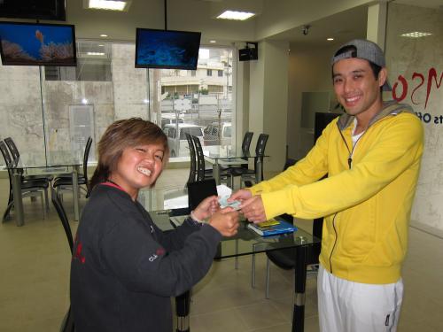 ガッキーがもらってるみたい・・・