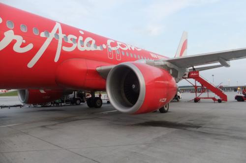 KLからバリ島デンパサールへ飛ぶ機体