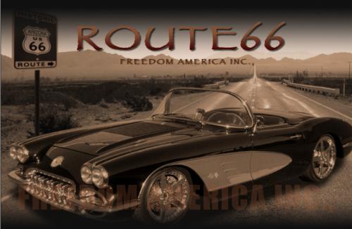 クラッシックカーで行くルート66