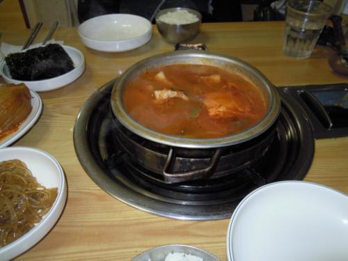 キムチチゲの店