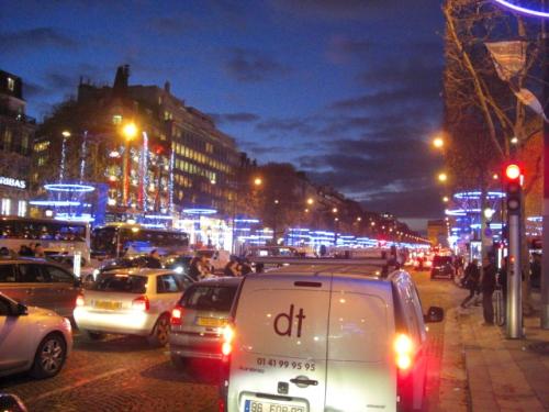 クリスマスのパリ３