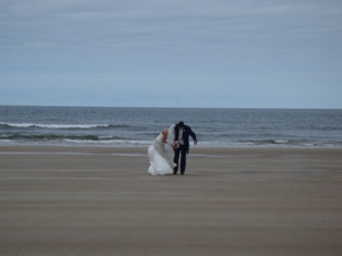 北アイルランド ダウンヒル ビーチ 結婚