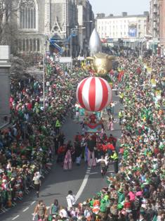 セイントパトリックスデイ パレード