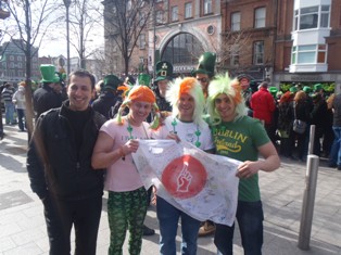 セイントパトリックスデイ 応援メッセージ