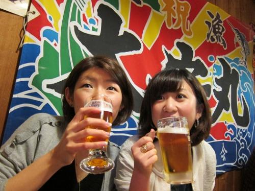 大安丸とオリオンビール