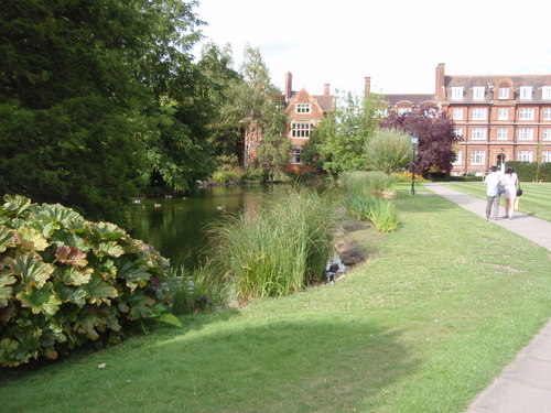 ケンブリッジの庭