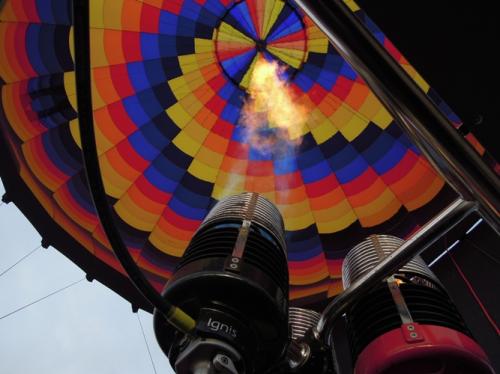 本格的にバーナー始動