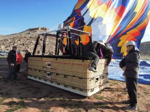 バスケットから出るのはひと苦労