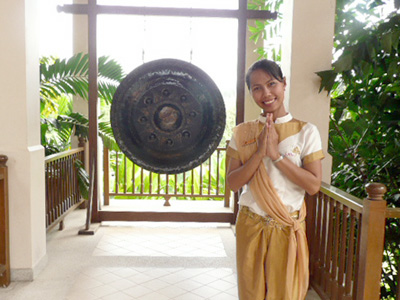 ドラでお客様の来店を知らせます