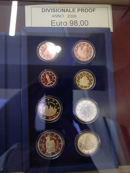 サン・マリノのユーロコインセット