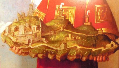 聖人マリノの手にある町