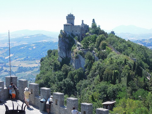 グアイタ塔からチェスタの塔